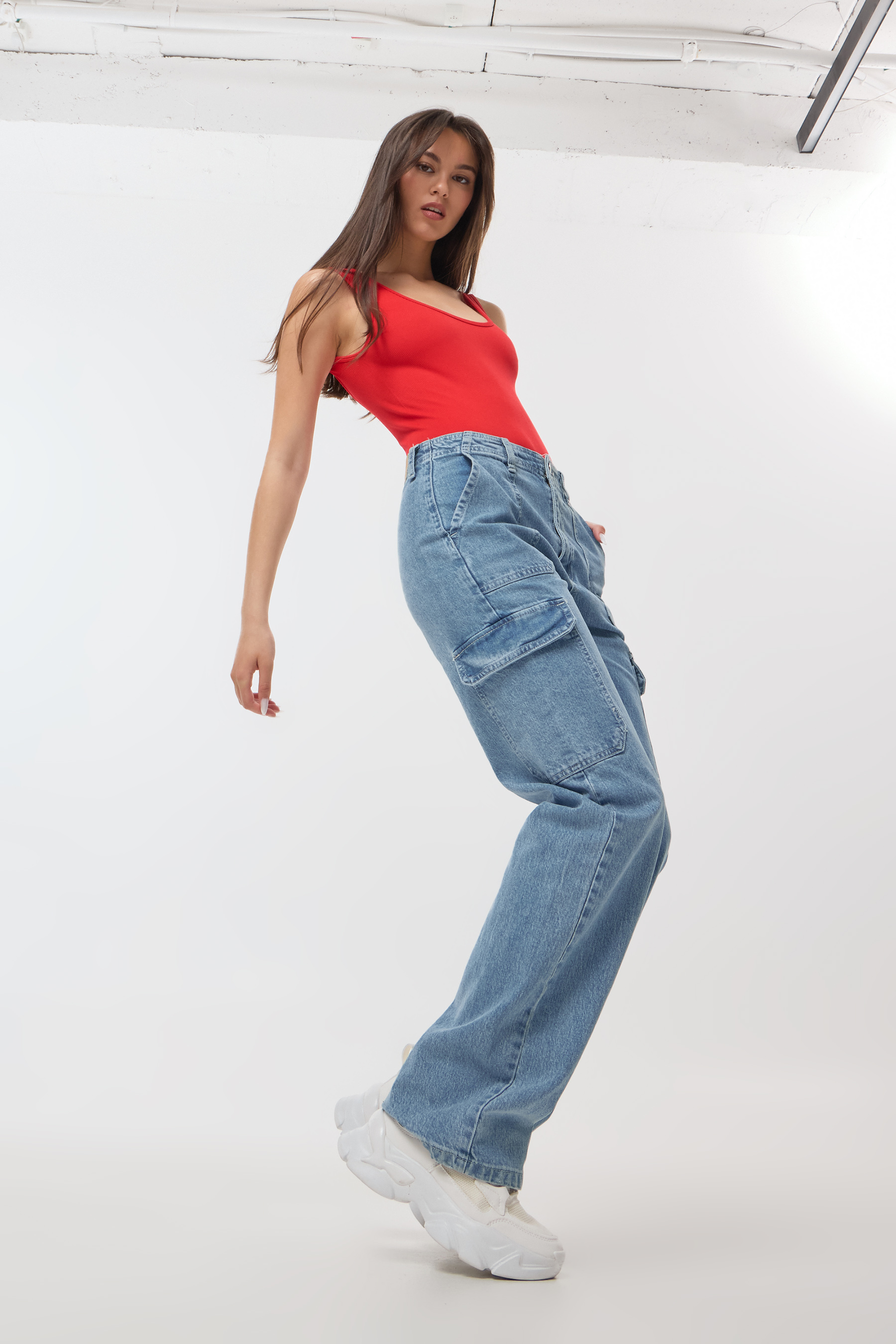 ג'ינס דגמ&#34;ח מיקי